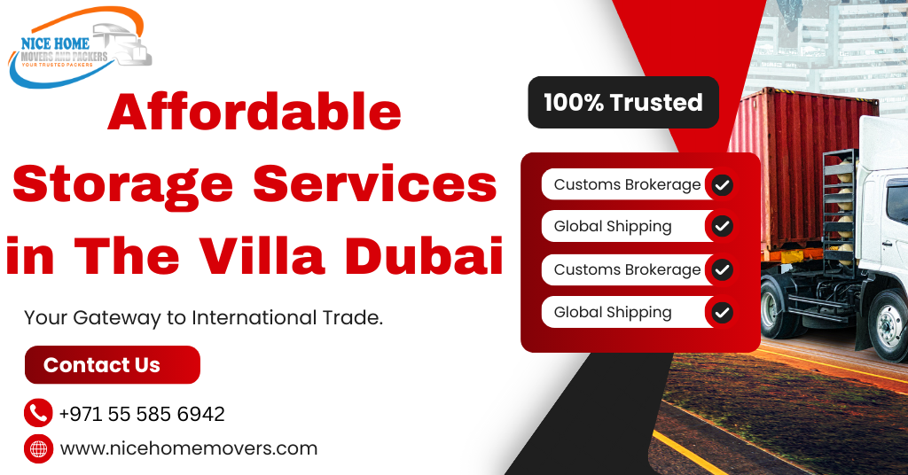 Storage Services in The Villa Dubai