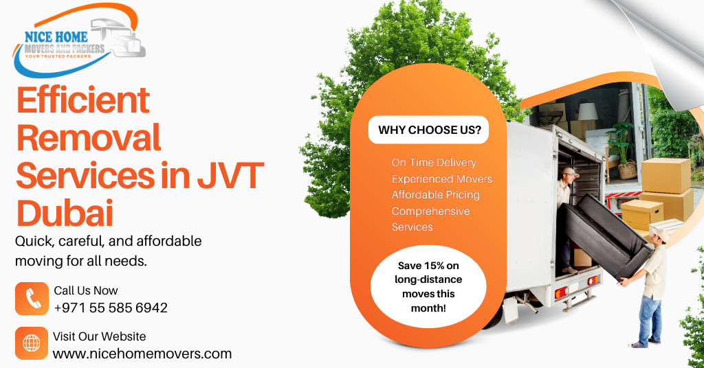Removal Services in JVT Dubai