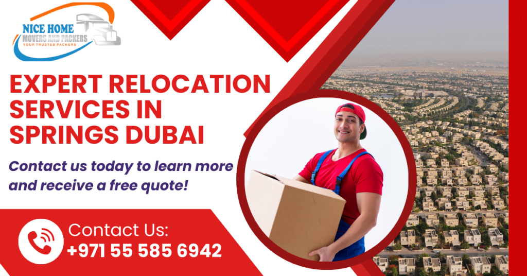 Relocation Services in Springs Dubai