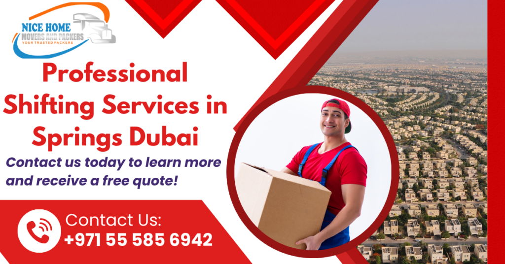 Shifting Services in Springs Dubai