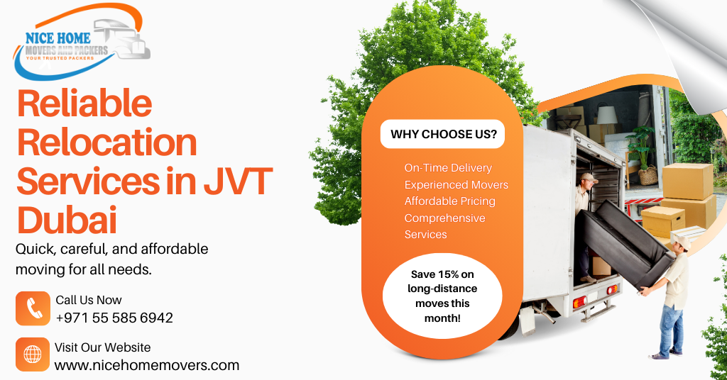 Relocation Services in JVT Dubai