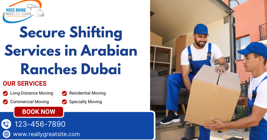Shifting Services in Arabian Ranches Dubai