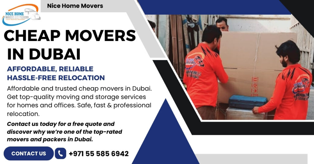 Cheap Movers in Dubai