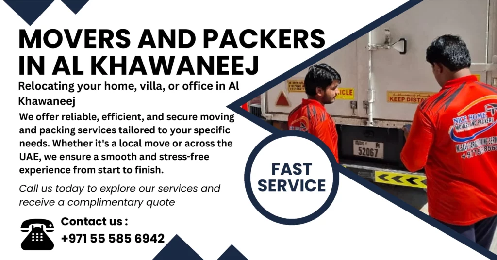 Movers and Packers in Al Khawaneej