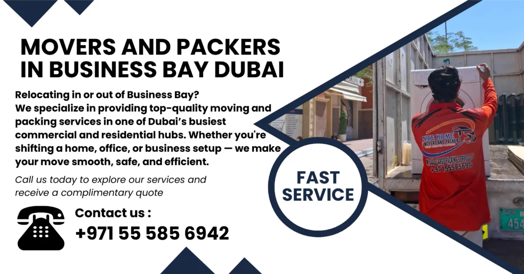 Movers and Packers in Business Bay Dubai