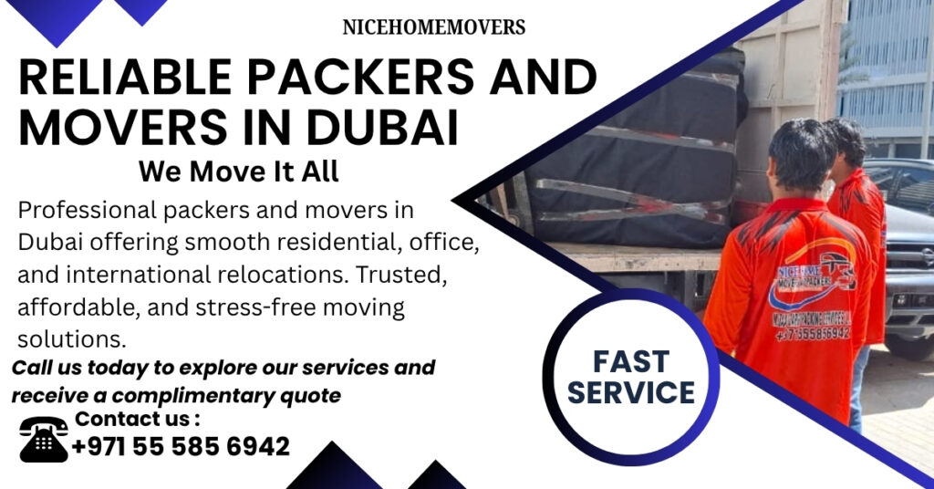 Reliable Packers and Movers in Dubai